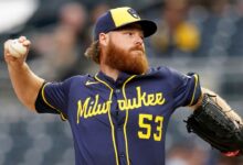 Brandon Woodruff exits early after velocity drops for Brewers