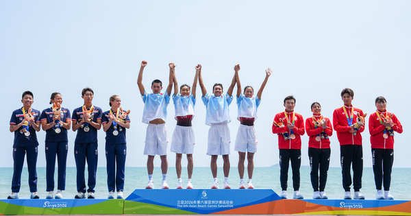 China Wins 4x Mixed Relay Aquathlon at Asian Beach Games in Sanya