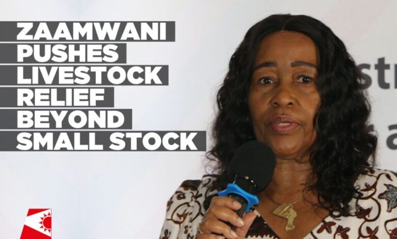 Zaamwani presses for cattle distribution in drought-hit regions