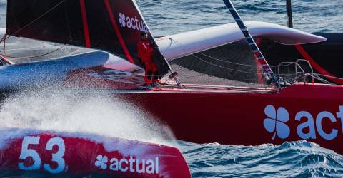 Ultim d’Anthony Marchand : 93 km/h et la Route du Rhum en ligne de mire