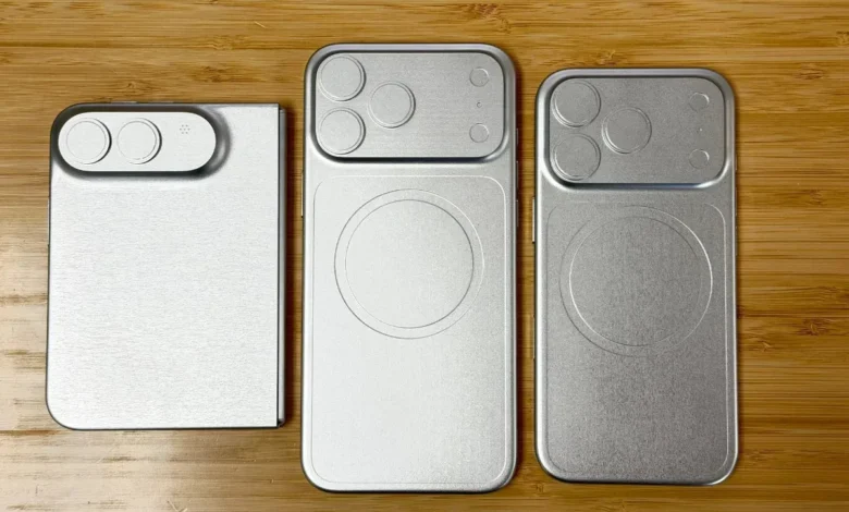 جدیدترین گوشی‌های اپل؛ تصاویر لورفته از ماکت‌های آیفون ۱۸ پرو مکس و آیفون اولترا