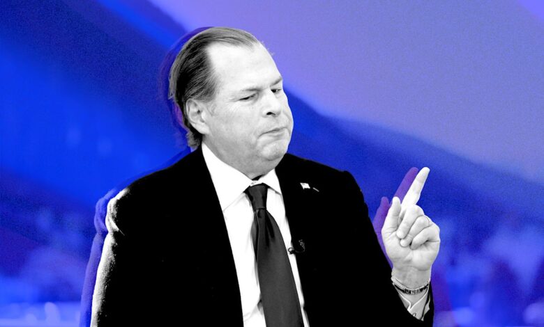 Salesforce CEO Marc Benioff Fights ‘SaaSpocalypse’ AI Fears