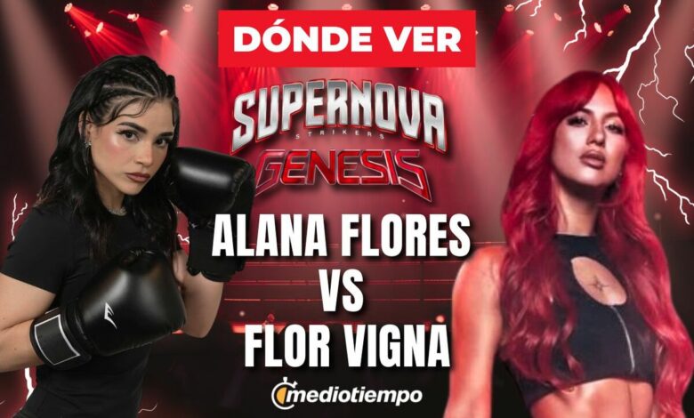Dónde ver Alana Flores vs Flor Vigna EN VIVO en Supernova Génesis