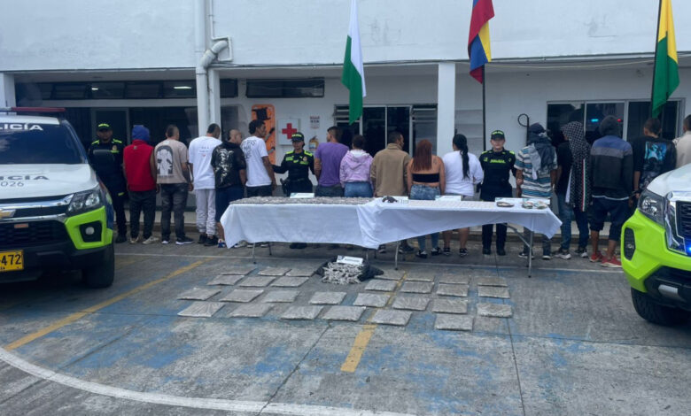 Operativo contra Los del Palito captura 17 en Chinchiná