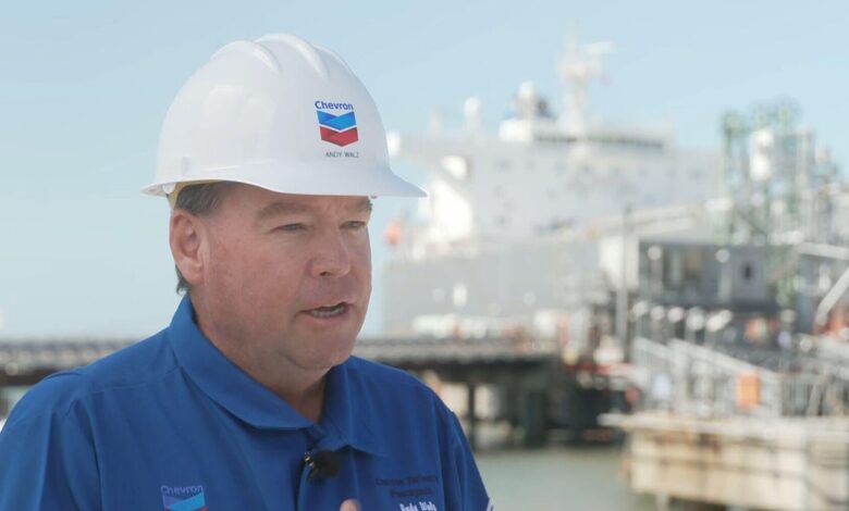 Chevron’s Andy Walz: Americans may need to drive less as oil prices stay high