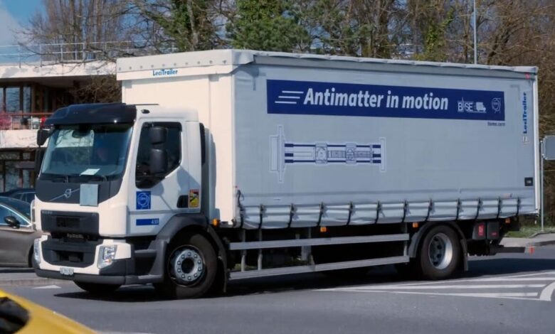 Antimatter on Wheels: CERN’s Truck Journey Explained