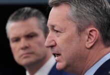 Watch Live: Hegseth and Caine on Iran war amid Hormuz ceasefire