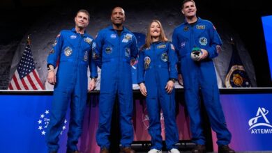 Artemis II astronauts still awed after lunar flyby