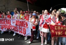 Arsenal vs Lyon LIVE: Six changes shape Women’s Champions League semi-final first leg