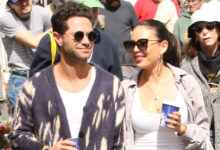 Janel Parrish and Sasha Farber spark romance rumours after a Studio City coffee run