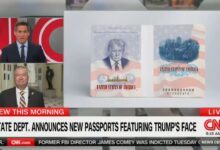 House Republican Fumes at Trump-Face Passports