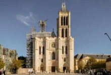Saint-Denis spire rebuild: heritage reborn near Paris