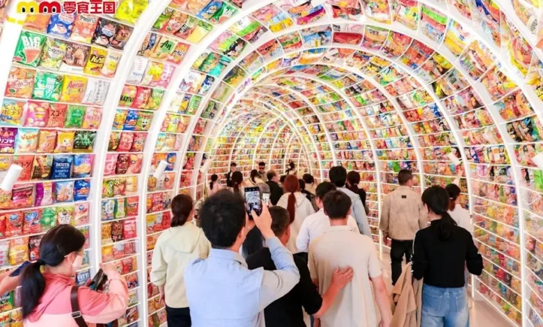 بزرگ‌ترین فروشگاه تنقلات جهان؛ Snack Kingdom با 30 هزار نوع محصول از 70 کشور