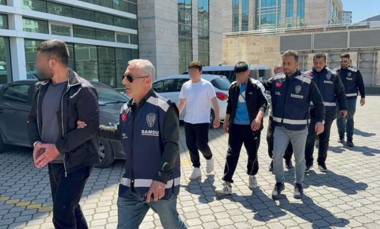 Samsun’da dehşet anları: Konuşmak için çağırdılar, bodrum katta gasp ettiler