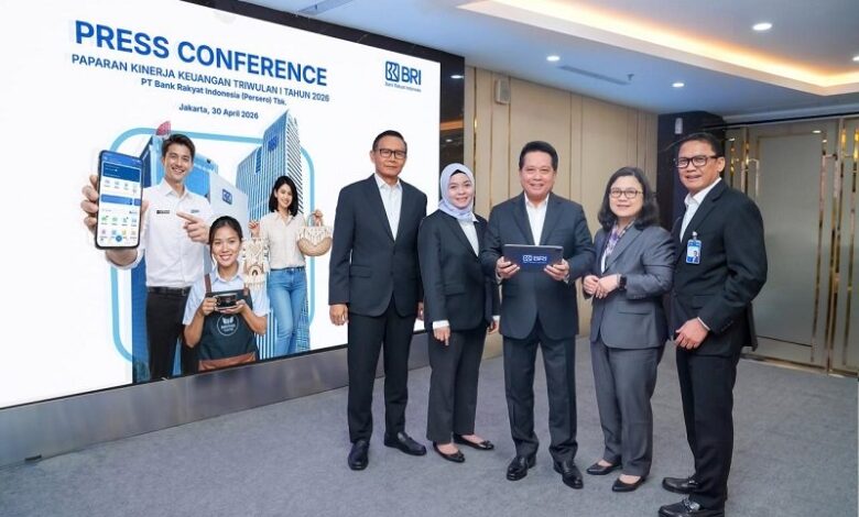 BRI Catat Laba Bersih Naik 13,7% di Triwulan I 2026