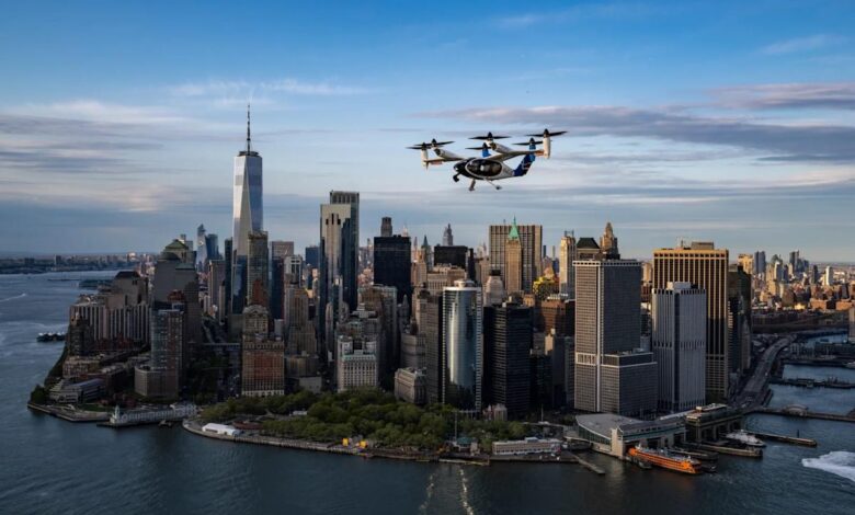 Joby Aviation tests 10-minute air taxis from JFK to Manhattan in NYC