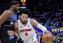 Cunningham stars as Pistons beat Magic in Game 5 to stave off elimination