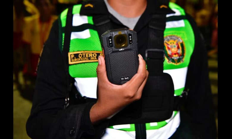 Cámaras corporales serán obligatorias en intervenciones policiales