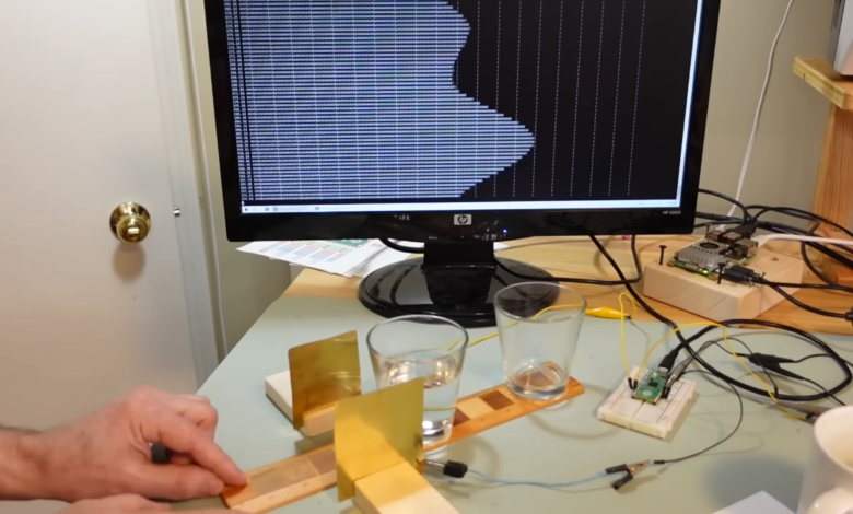 Capacitance Proximity Sensing: A Raspberry Pi Pico Hack That Sees Through Wood
