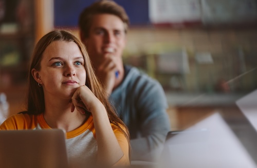 Career readiness that students feel: internships, fairs, and CTE ties