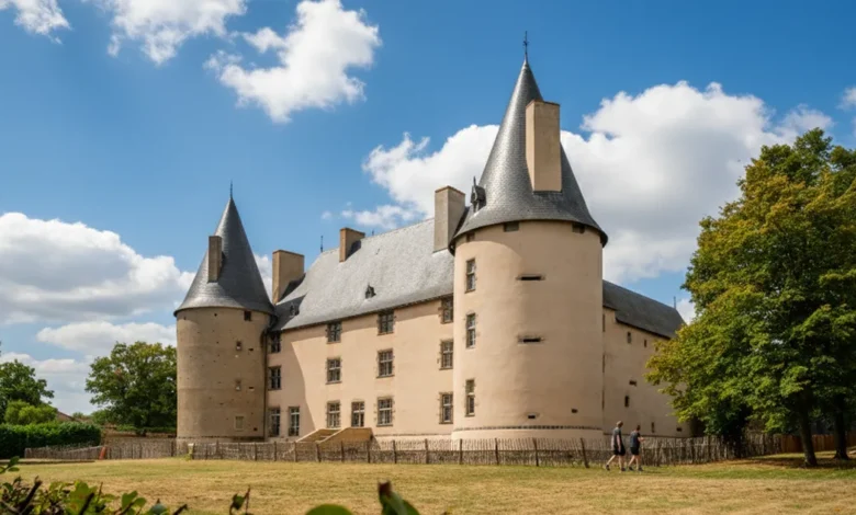 A jewel of the Auvergne Renaissance: Villeneuve-Lembron