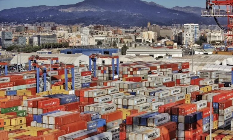 Málagas hamn slår rekord i containertrafik