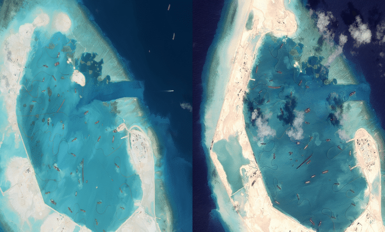 China bouwt in stilte aan gigantische basis in de Zuid-Chinese Zee