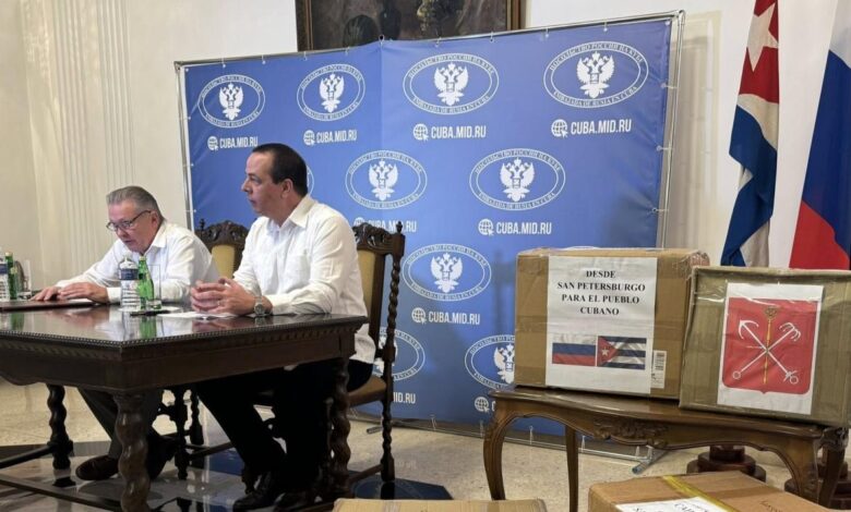Medicamentos rusos y material deportivo chino: Cuba depende de donaciones