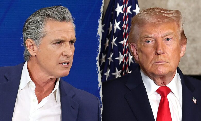 Newsom taunts Trump as Florida redistricting fight heats up