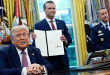 Pentagon asks Congress to codify “Department of War” name change