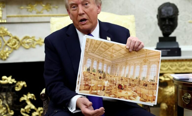 Ballsaal-Projekt am Weißen Haus erneut durch Gericht gestoppt