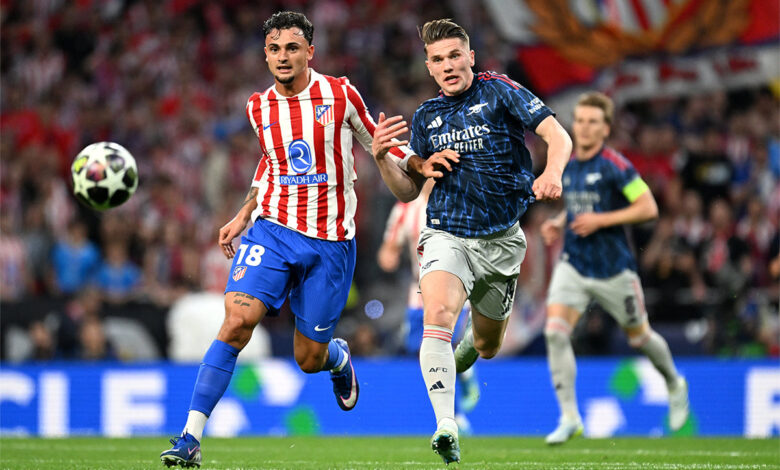 Liga Champions: Penalti Warnai Hasil Imbang Atletico vs Arsenal