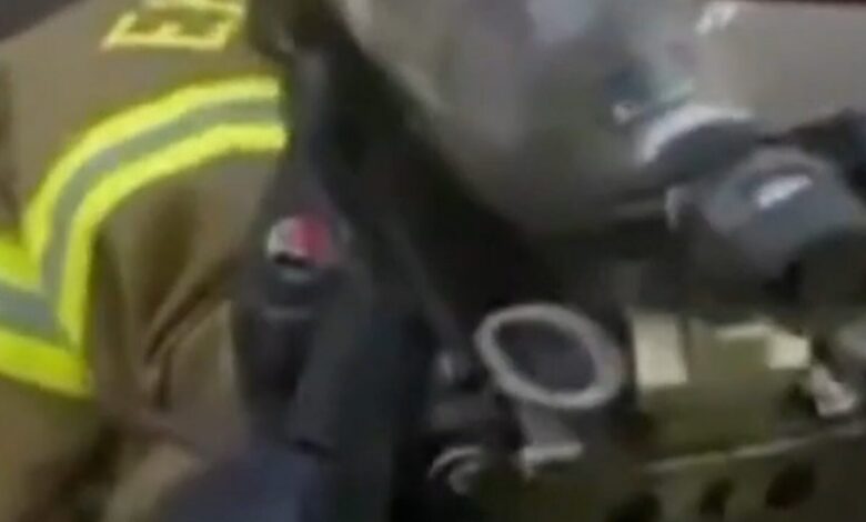 Dramatic rescue from a burning house caught on camera: what we know