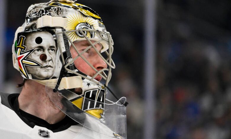 Golden Knights Pick Carter Hart for Game 1 vs Utah Mammoth