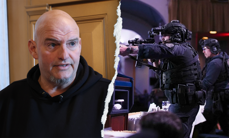 Fetterman breaks with Democrats on White House ballroom push