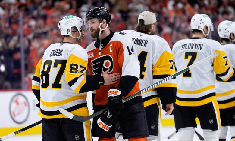 Flyers outlast Penguins in Game 6, win series in OT