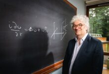Master of chaos wins M math prize for ‘blowing up’ equations