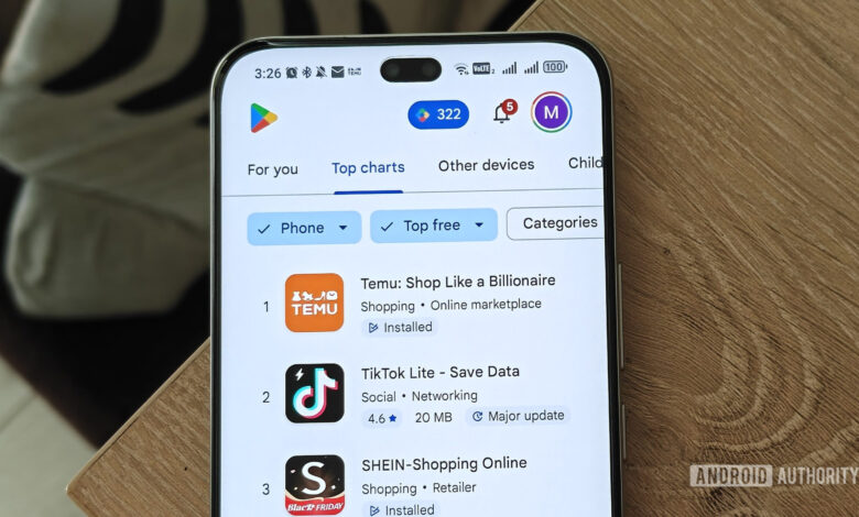Google tests new Play Store Games UI with scrollable genre bubbles
