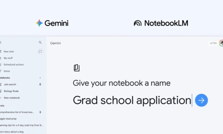 All Gemini users get free Notebooks on the web—here’s what changes