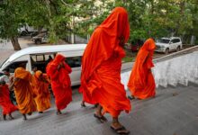 Sri Lankan Monks Seized with Record Cannabis Haul at Colombo Airport