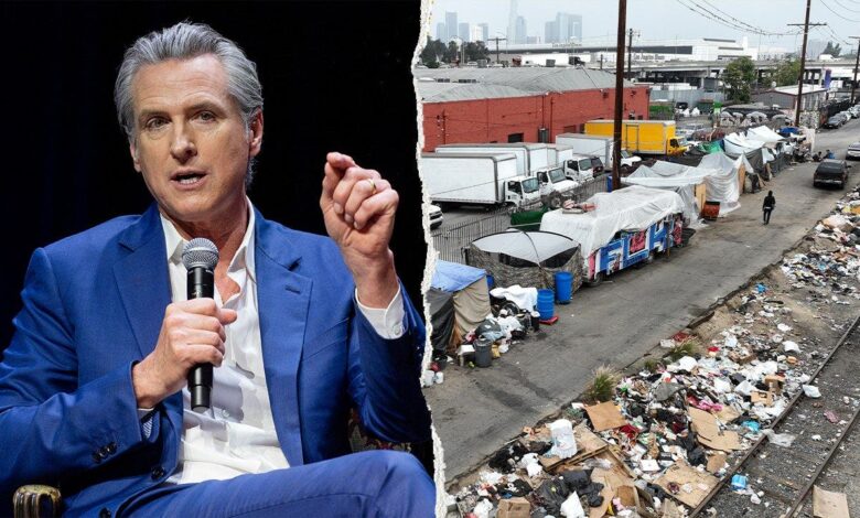 Dems face scrutiny over Newsom homelessness grade as campaign heats up