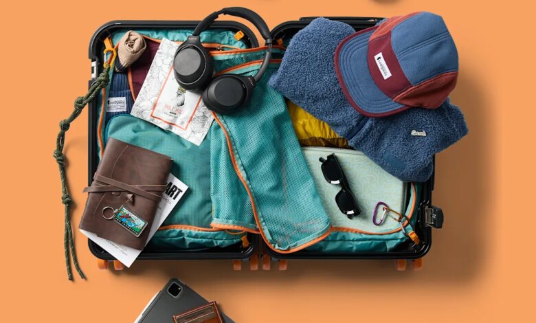 Cotopaxi’s fixable suitcase: repair on the go