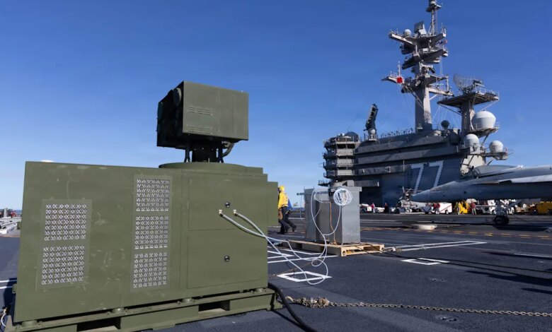 Laser Weapons on Aircraft Carriers: Best Fit or Tough Test?