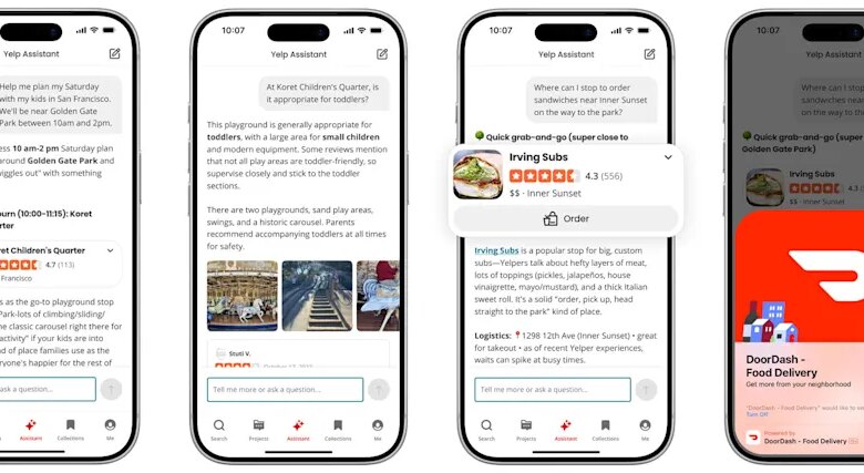 Yelp adds AI-powered search and booking for local services