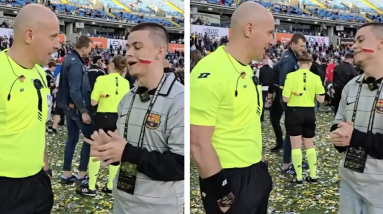 Inter-Barcelona, tifozi i kërkon llogari arbitrit Marciniak për dramën në Champions