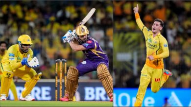 CSK vs KKR: केकेआर की हार का सिलसिला जारी, नूर अहमद की फिरकी में फंसी कोलकाता