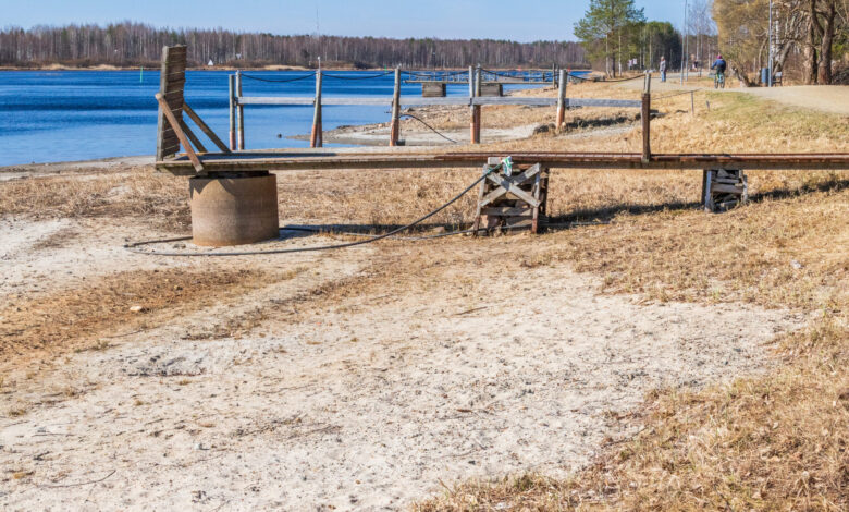 Järvien vedenkorkeudet voivat jäädä toukokuussa poikkeuksellisen alas