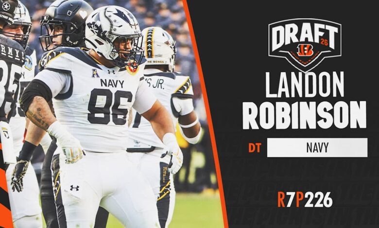 Bengals Select Landon Robinson: What to Know About the 226th Pick