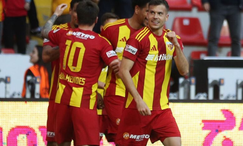 Kayserispor taraftarı önünde ligde kalma umutlarını yeşertti