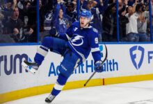Lightning stun Canadiens in OT as Moser’s goal evens the series
